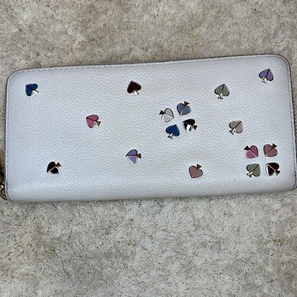 Kate Spade Margaux Enamel Space Slim Continental Wallet - Picture 1 of 9